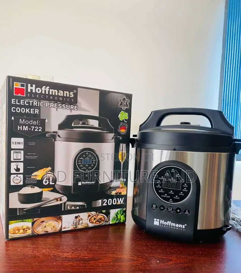 Hoffman 8 Liters Electric Pressure Cooker 1300w