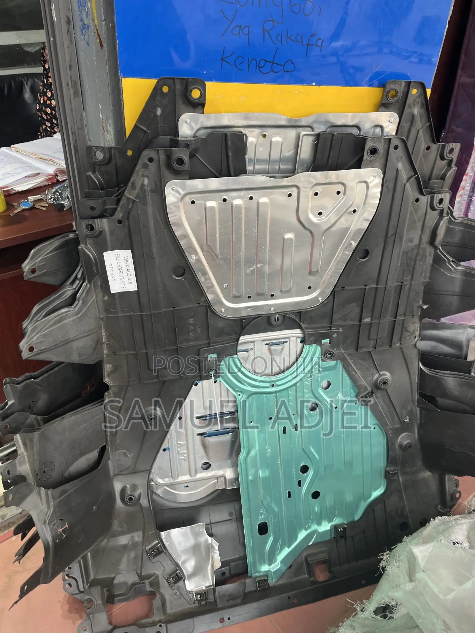 Honda Accord 2018 to 2022 Engine Pan.
