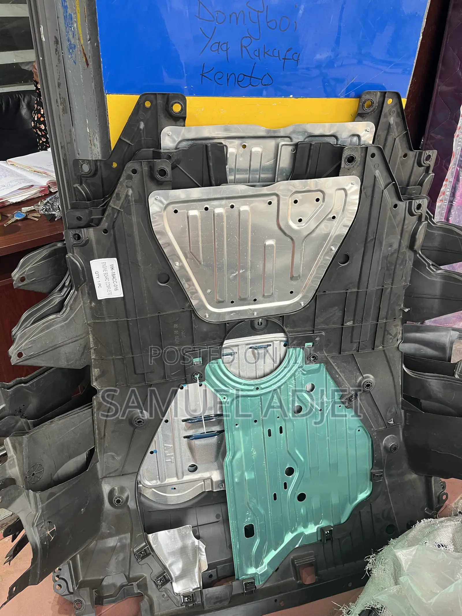 Honda Accord 2018 to 2022 Engine Pan.
