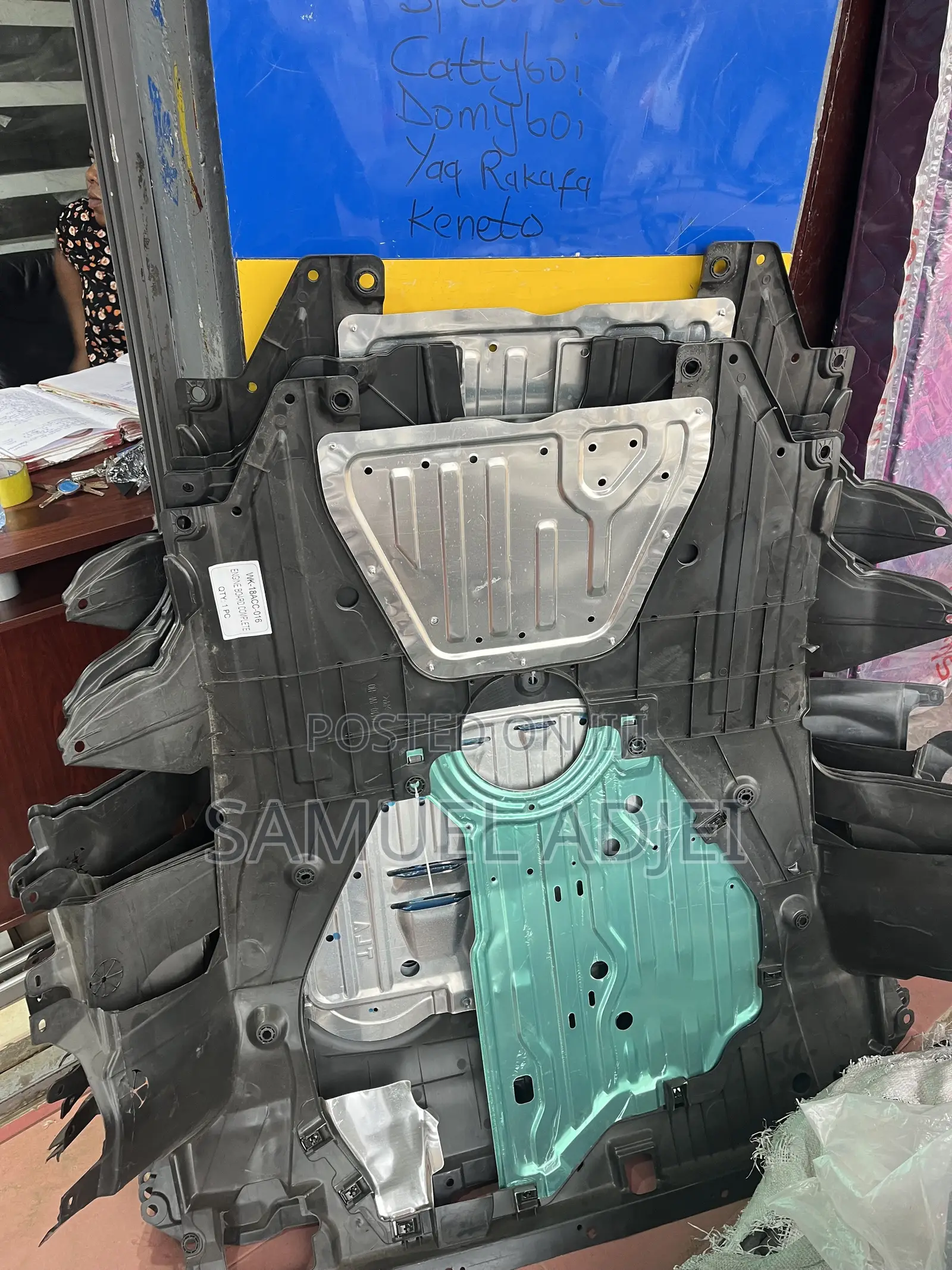 Honda Accord 2018 to 2022 Engine Pan.