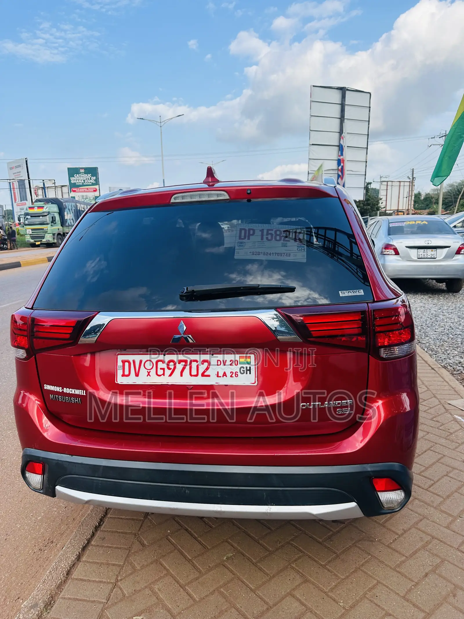 Mitsubishi Outlander SEL AWC 2018 Red