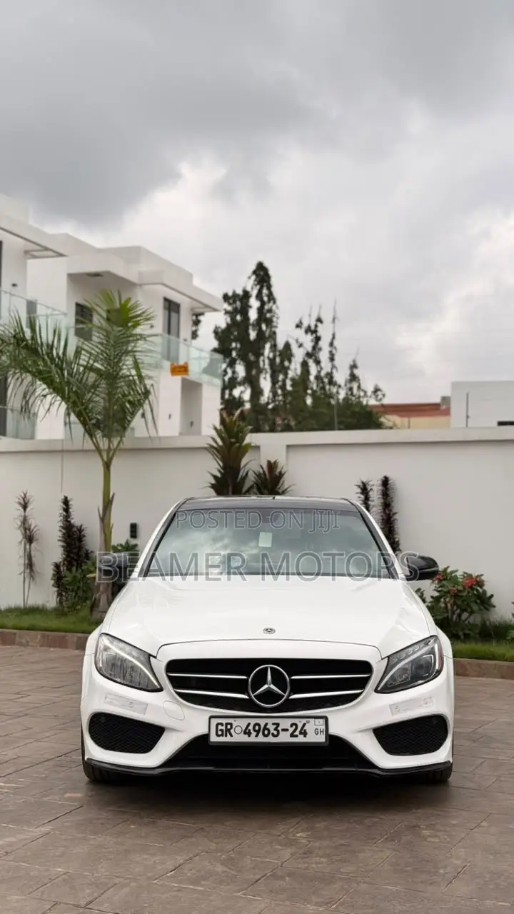 Mercedes-Benz C300 Base C300 AWD 4MATIC Sedan 2018 White