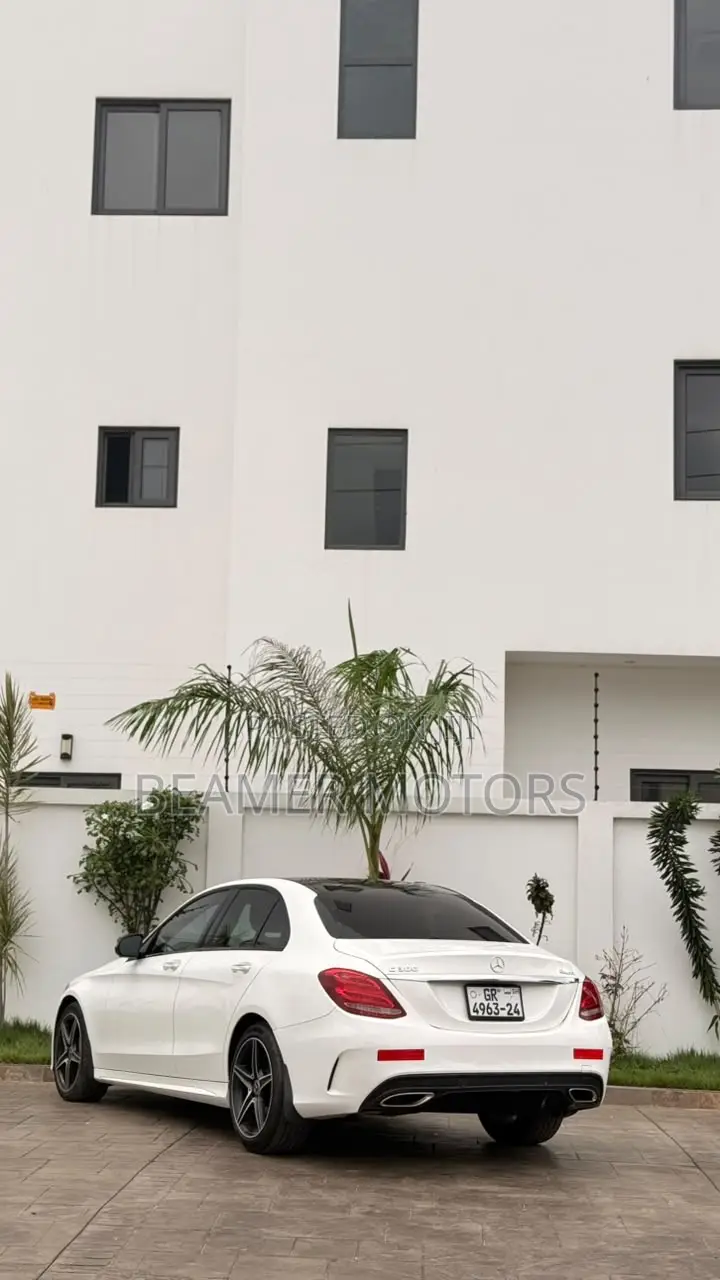 Mercedes-Benz C300 Base C300 AWD 4MATIC Sedan 2018 White