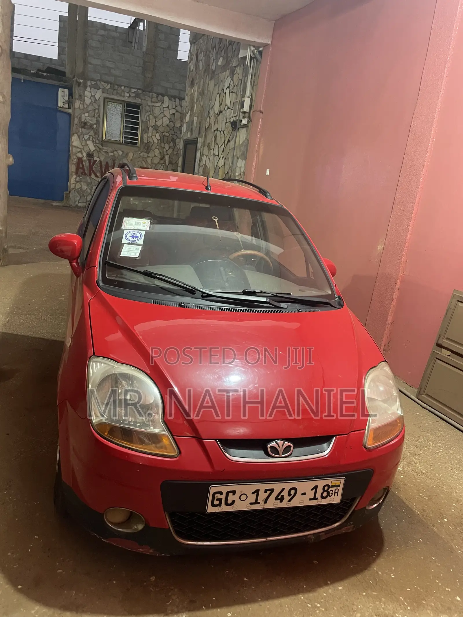 Daewoo Matiz 2009 Red