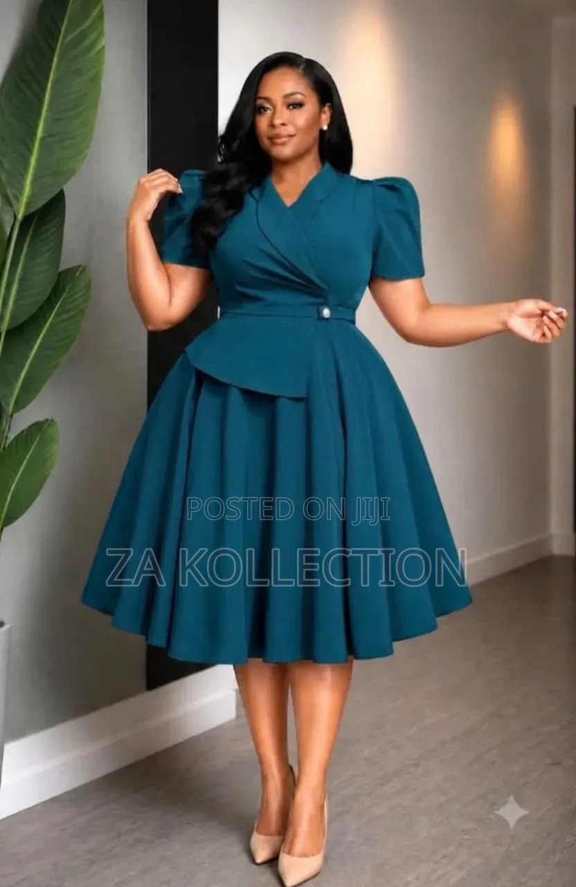 Fashion Flare Ladies Office Dress