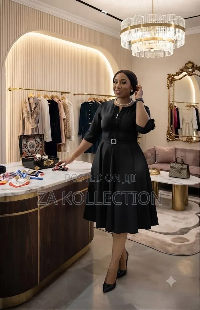 Moderna Ladies Flare Office Dress