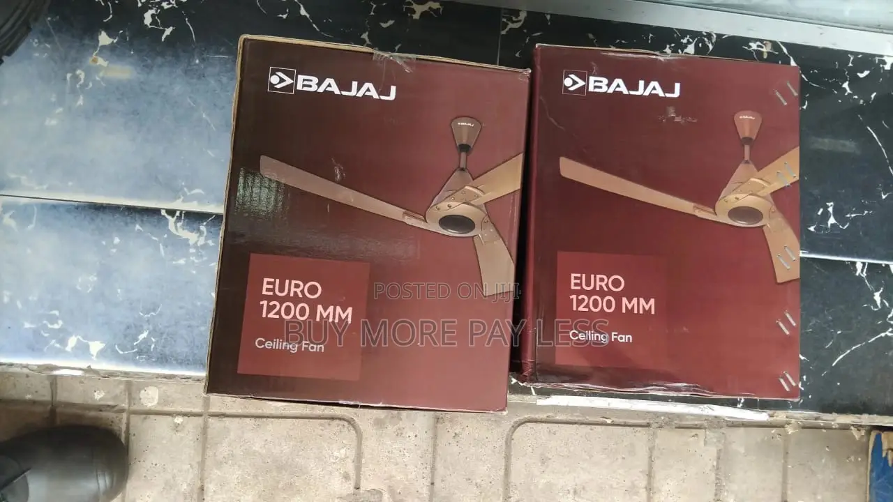 Bajaj Euro Ceiling Fan Brown