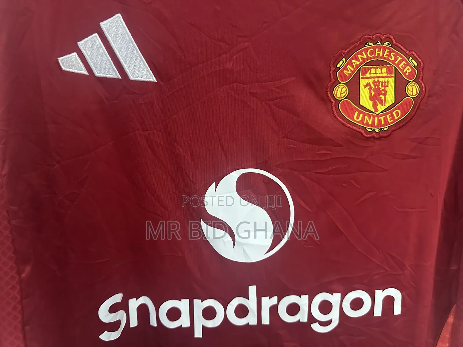 Original Manchester United 2024/25 Home Jersey – Size M