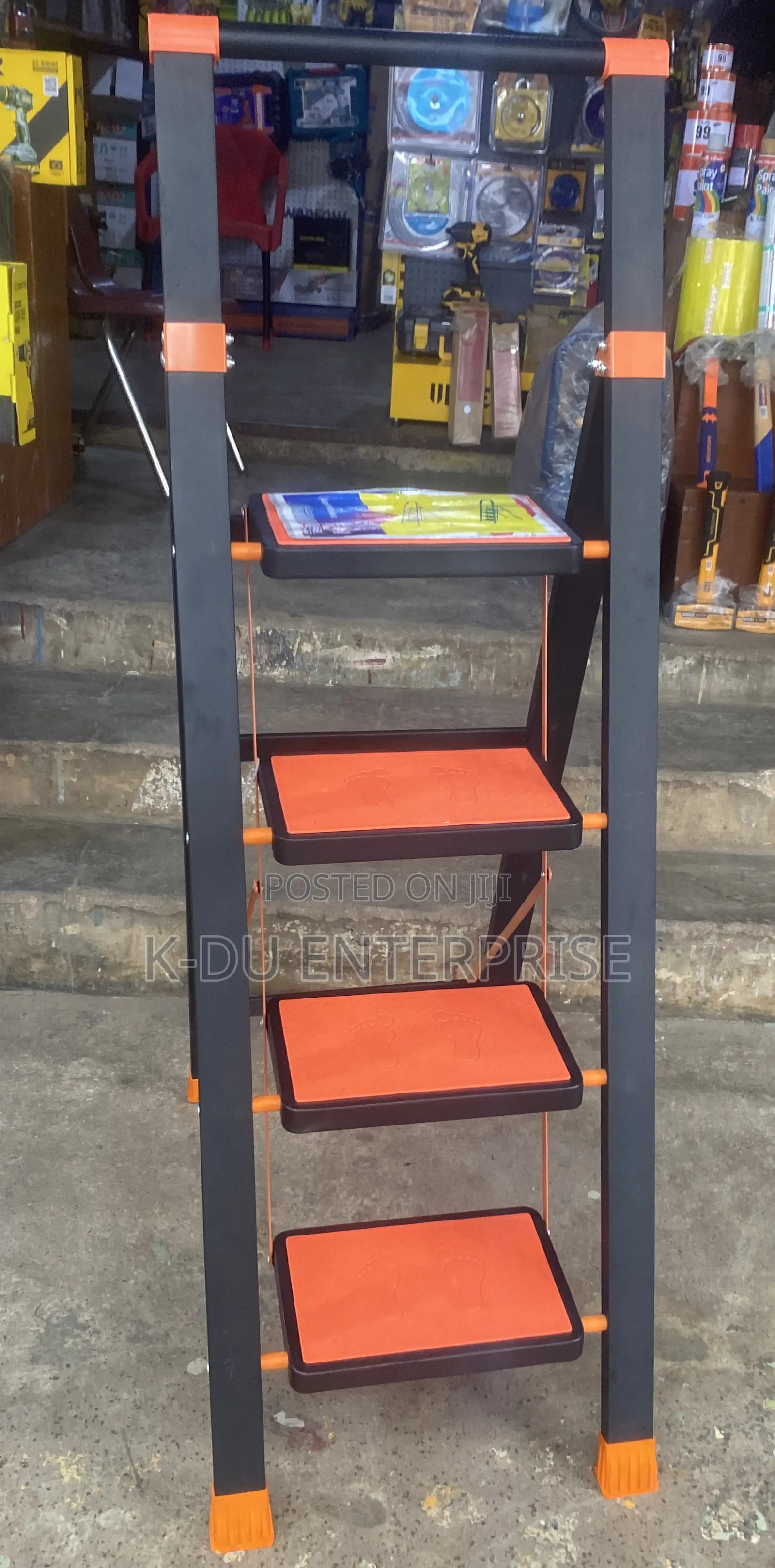 Steel Ladder 4 Steps