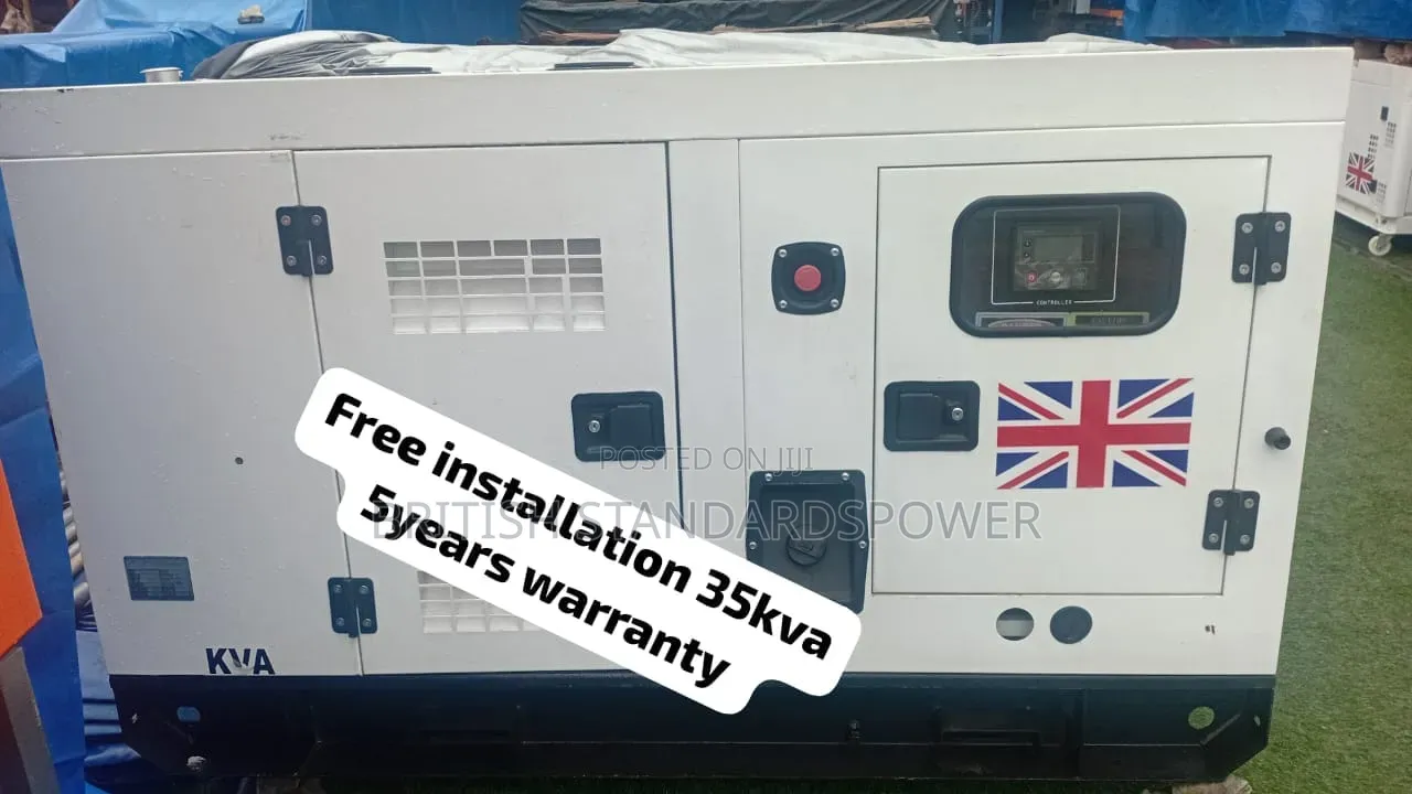 Perkins 35kVA Silent Diesel Generator Brand New 35kva