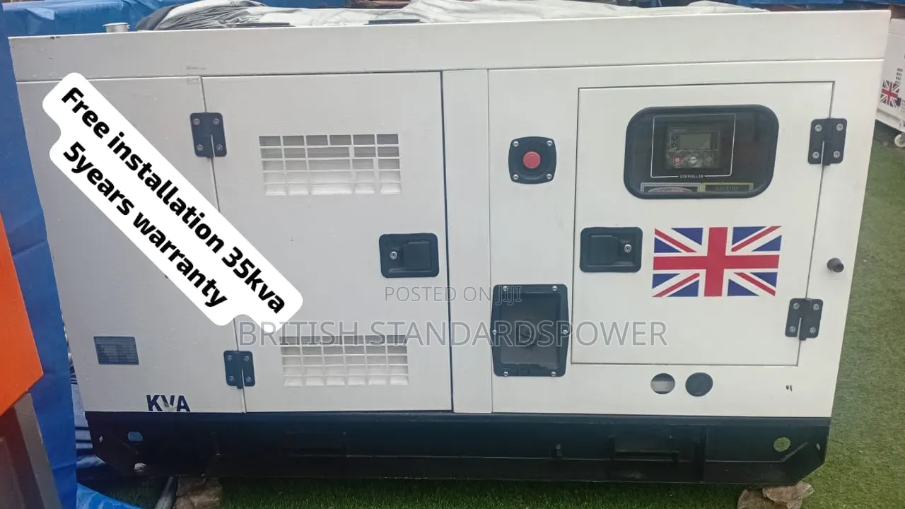 Perkins 35kVA Silent Diesel Generator Brand New 35kva