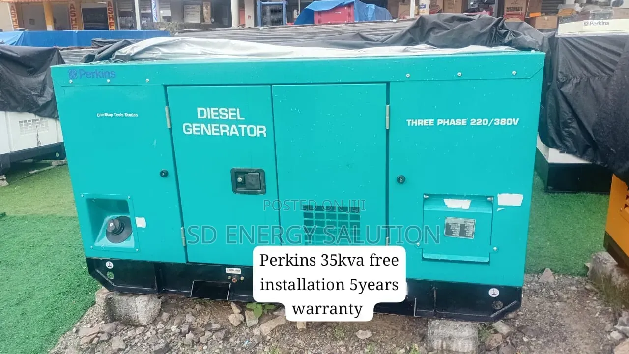 Perkins 35kVA Diesel Generator – Industrial Power Solution