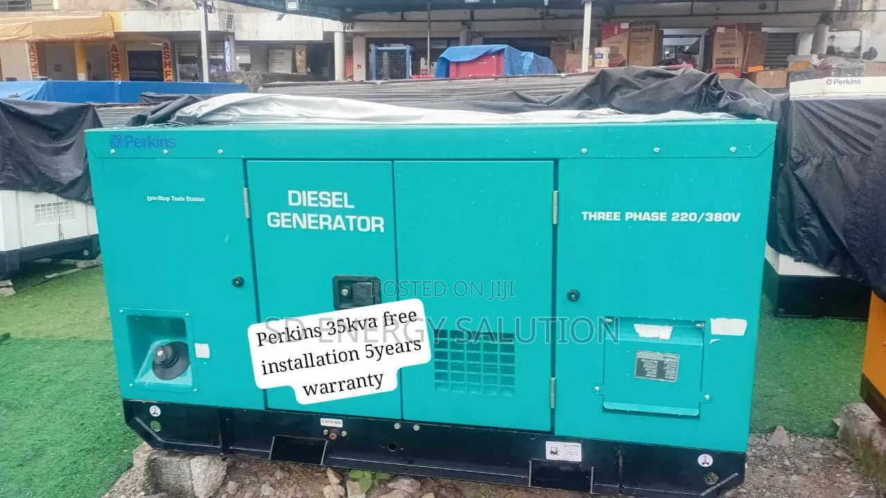 Perkins 35kVA Diesel Generator – Industrial Power Solution