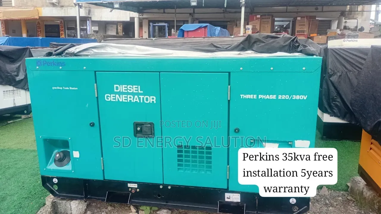 Perkins 35kVA Diesel Generator – Commercial Backup Power