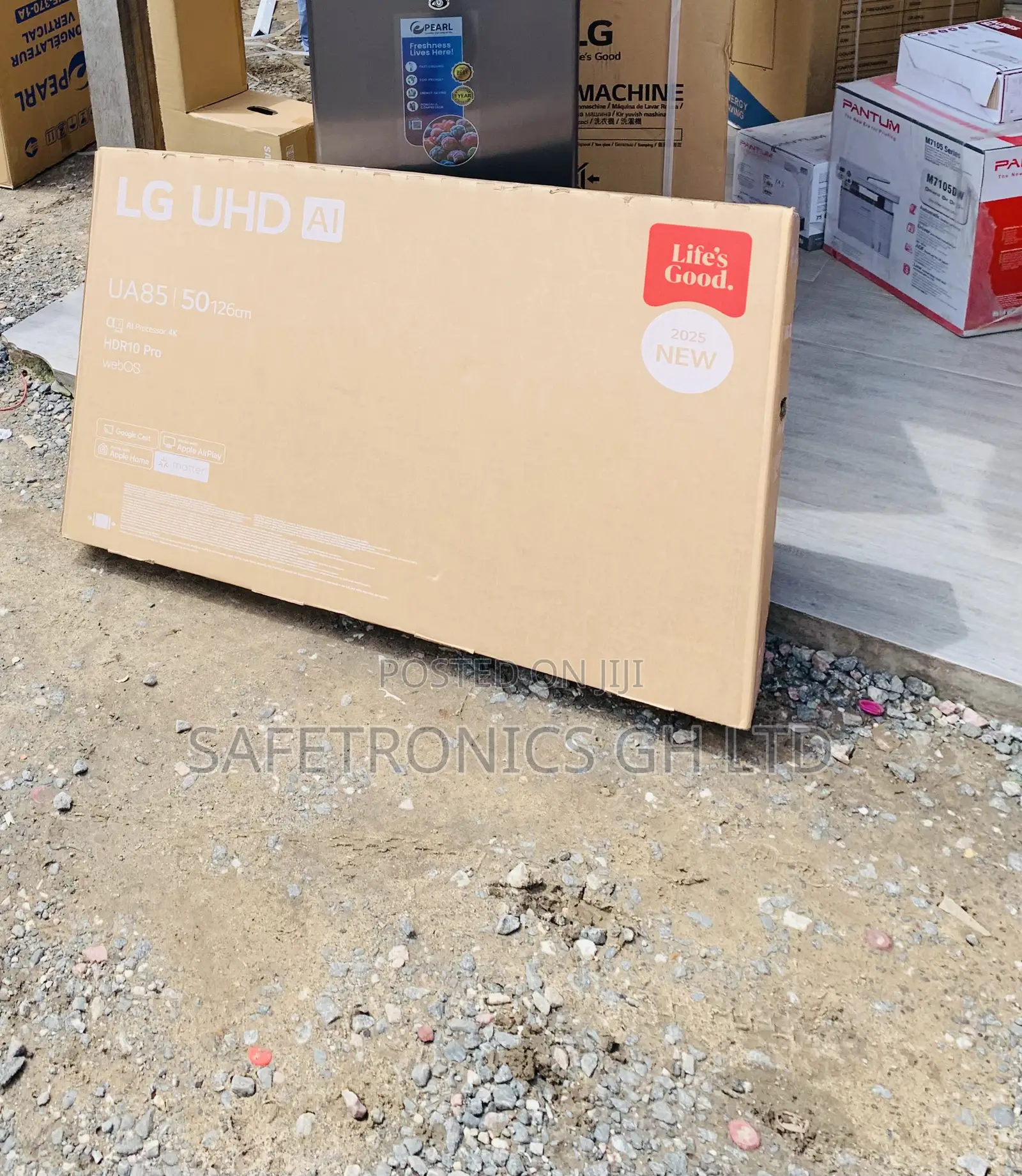 Classic LG Led 50ua85006la Uhd Smart Satellite Ai Thinq Television