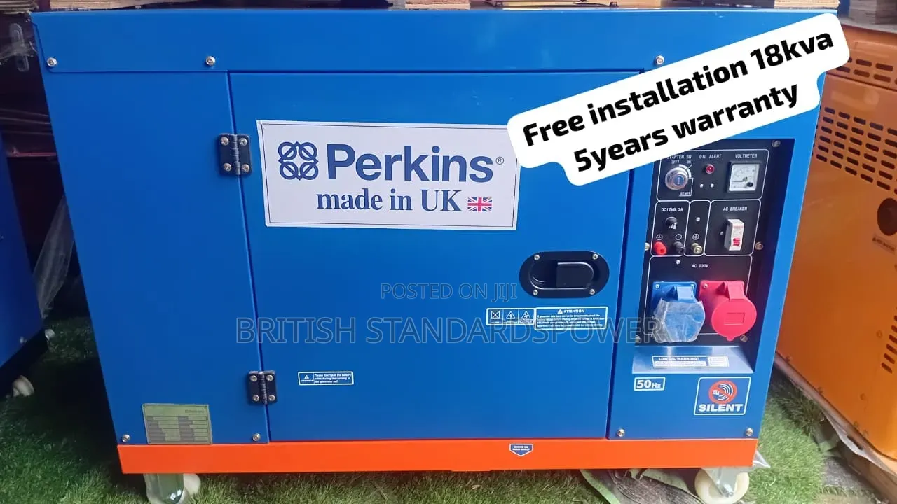Perkins 18kVA Diesel Generator | Sit | Heavy Duty | Brand New 18kva