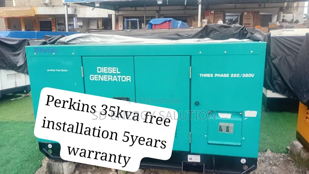 Perkins 35kVA Diesel Generator – Perfect for Businesses