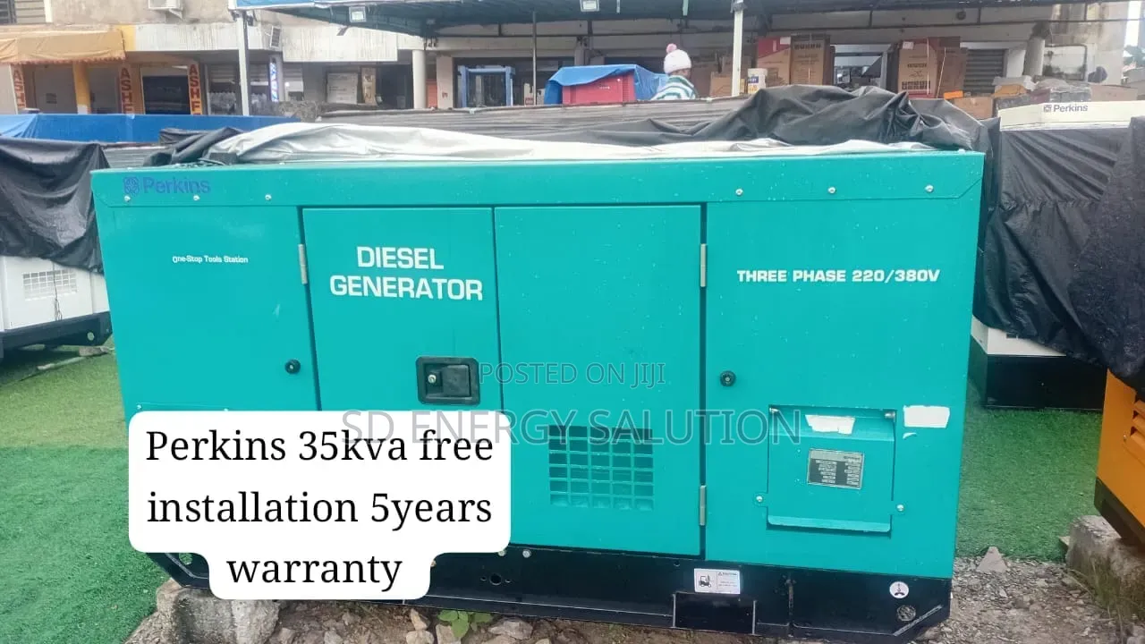 Perkins 35kVA Diesel Generator – Efficient Backup Generator