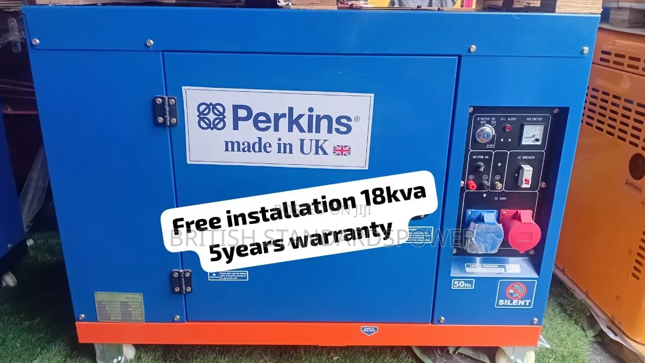 Perkins 18kVA UK Diesel Generator | 100% Copper | Fuel 18kva
