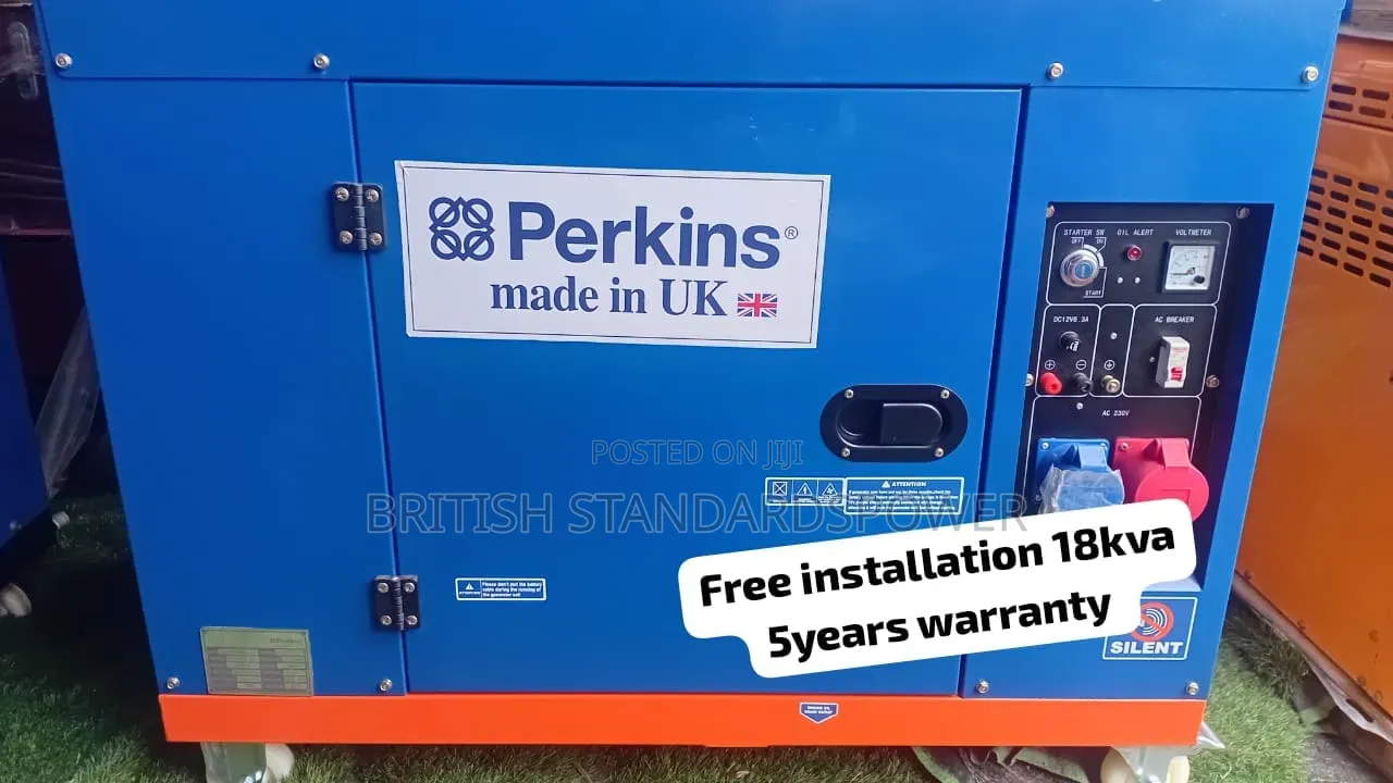 Brand New Perkins 18kVA Diesel Generator | High Performance 18kVA