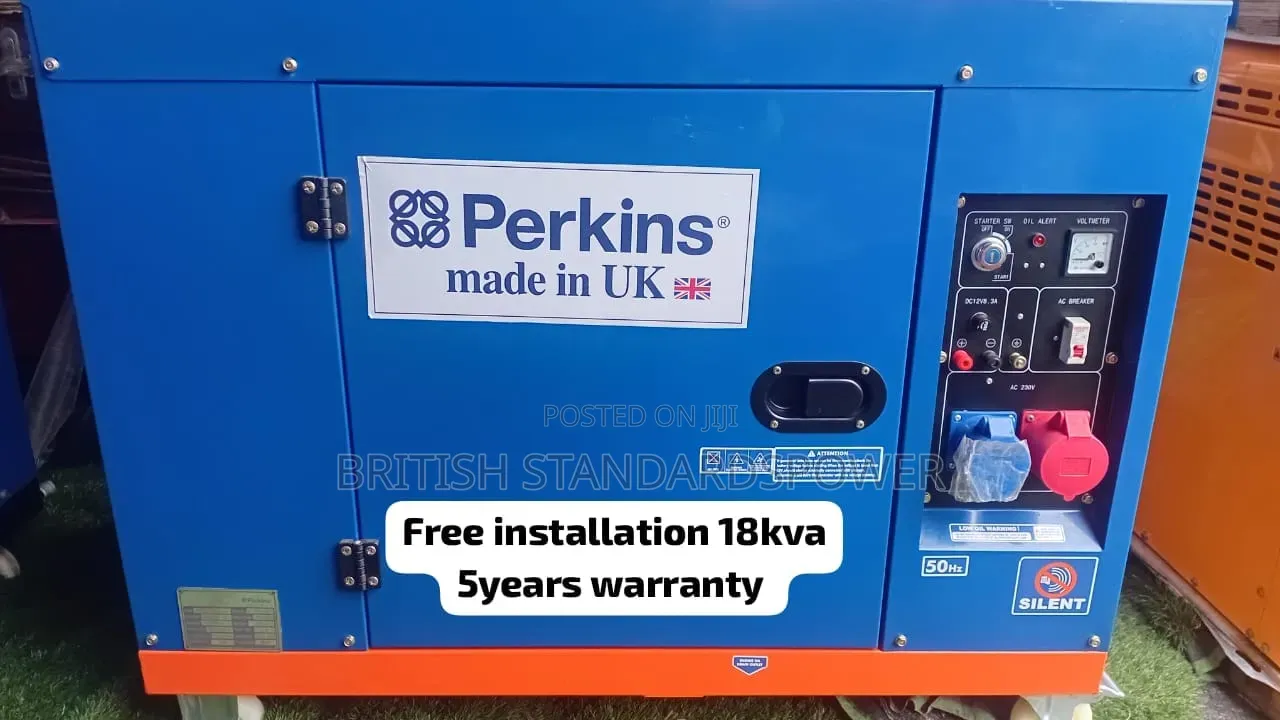 Brand New Perkins 18kVA Diesel Generator | High Performance 18kVA