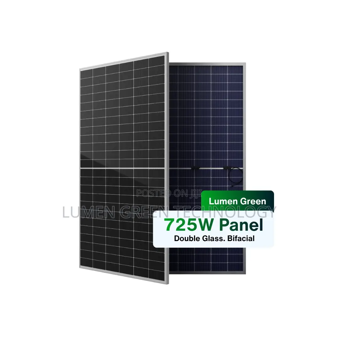 725w Bifacial Solar Panel