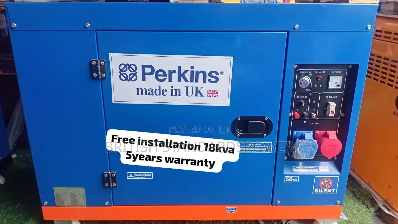 Perkins 18kVA Silent Diesel Generator | Powerful Backup 18kVA
