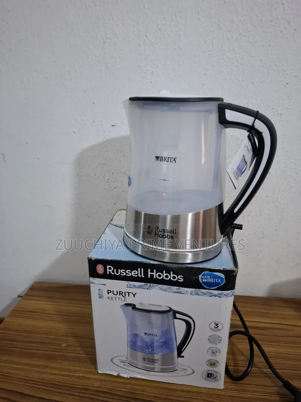 Russell Hobbs Purity Kettle From Uk