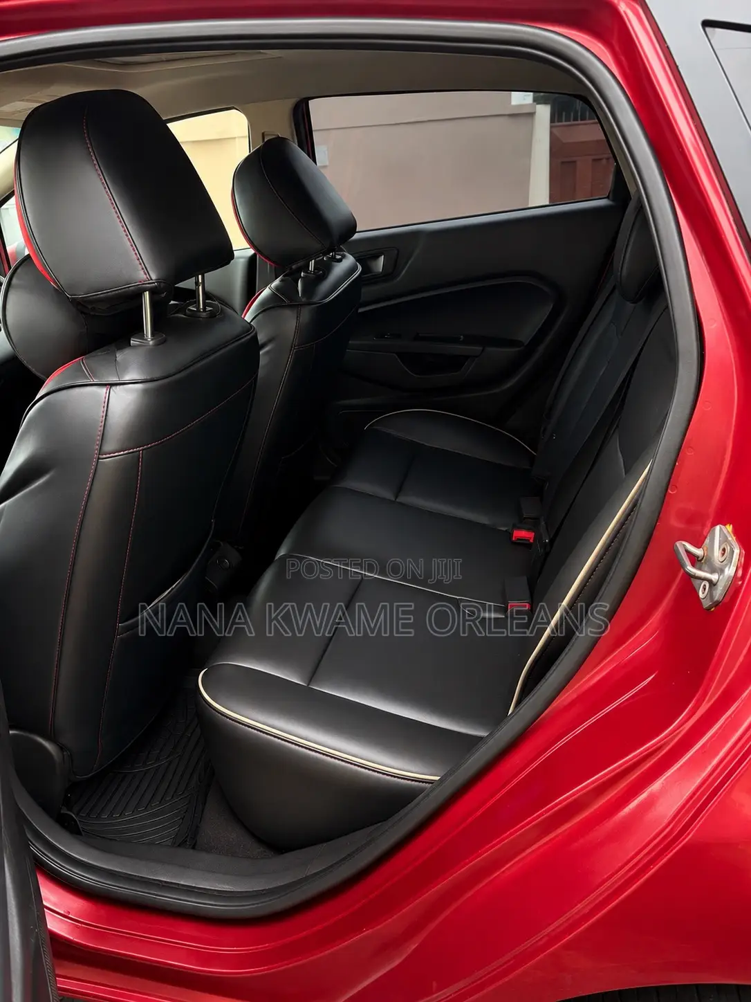 Ford Fiesta Titanium 4dr Hatchback (1.6L 4cyl 5M) 2015 Burgundy