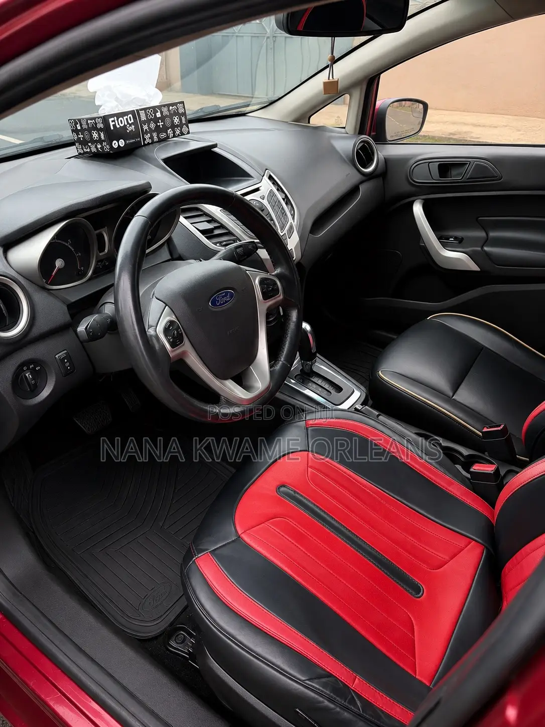Ford Fiesta Titanium 4dr Hatchback (1.6L 4cyl 5M) 2015 Burgundy