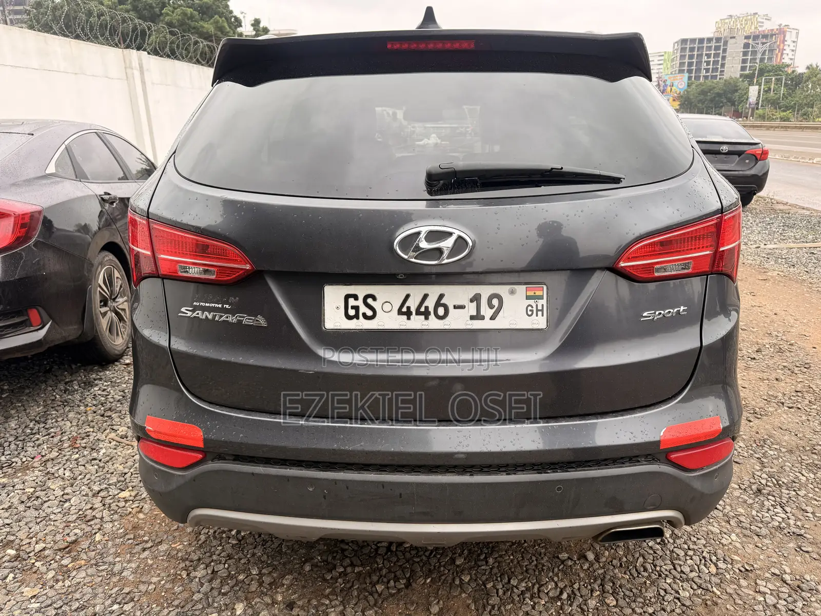 Hyundai Santa Fe Limited 4dr SUV (3.3L 6cyl 6A) 2015 Gray