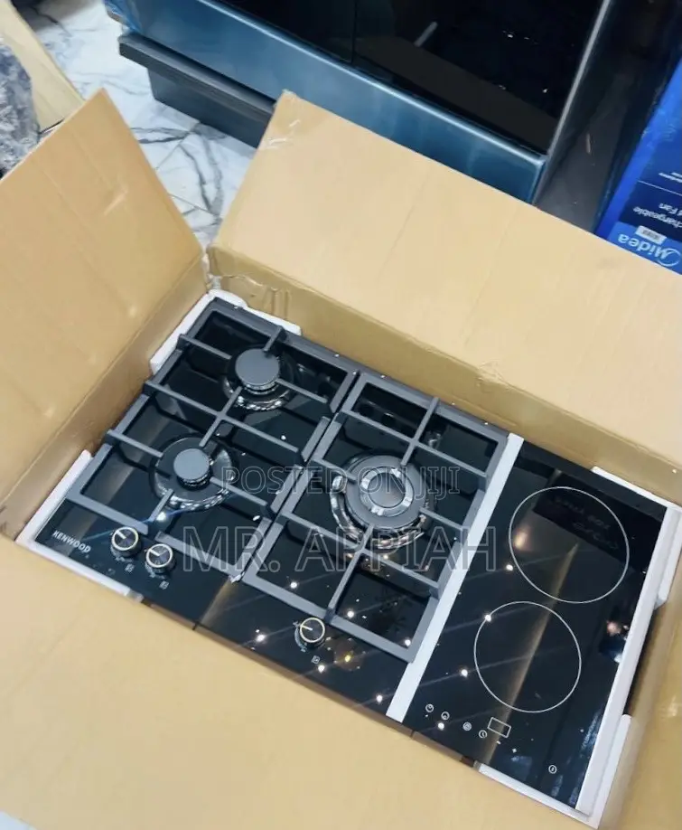Order Affordable Kenwood 90cm 3 Gas + 2 Electric Hob(Black).