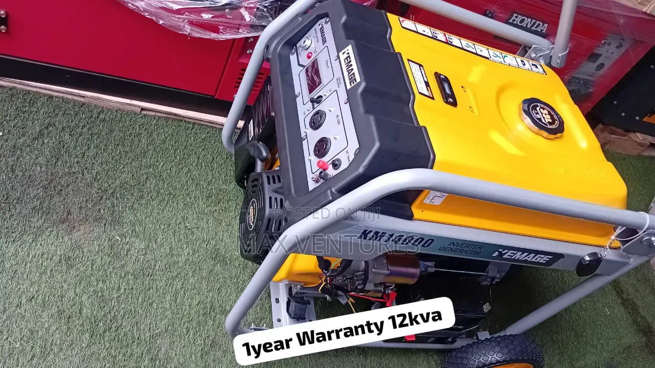 Heavy-Duty Kemage 12kVA Generator – Built to Last 12kVA