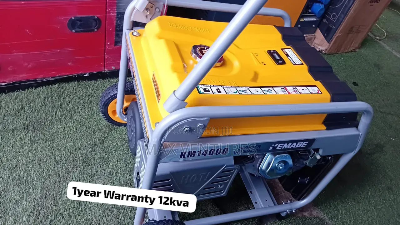 Kemage 12kVA Electric Start Generator – Powerful Output 12kVA