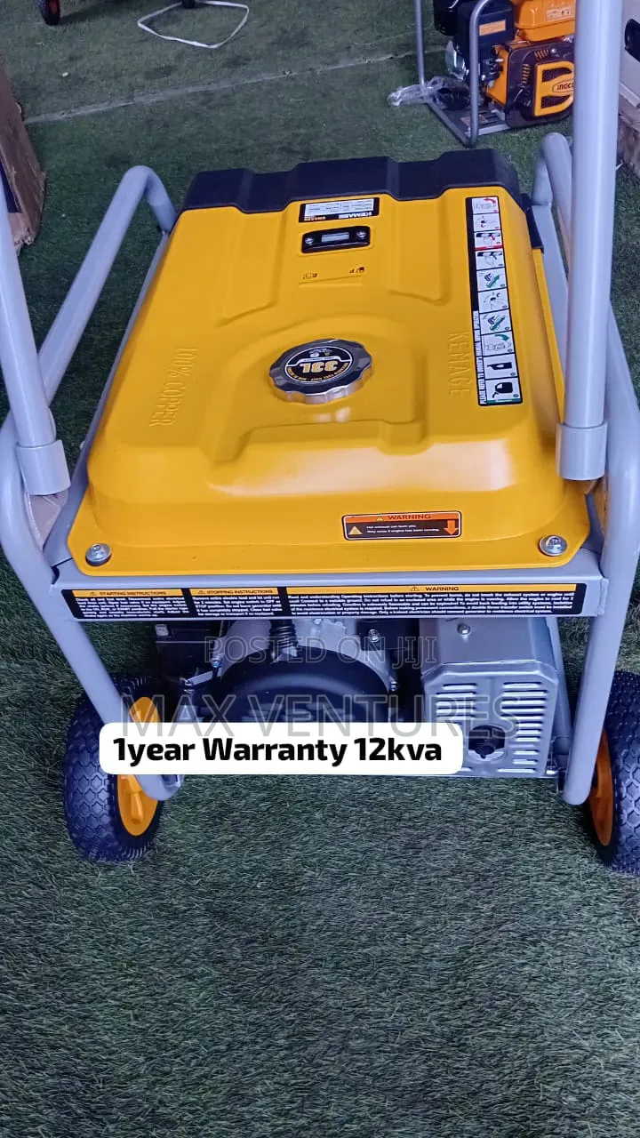 Kemage 12kVA Electric Start Generator – Powerful Output 12kVA