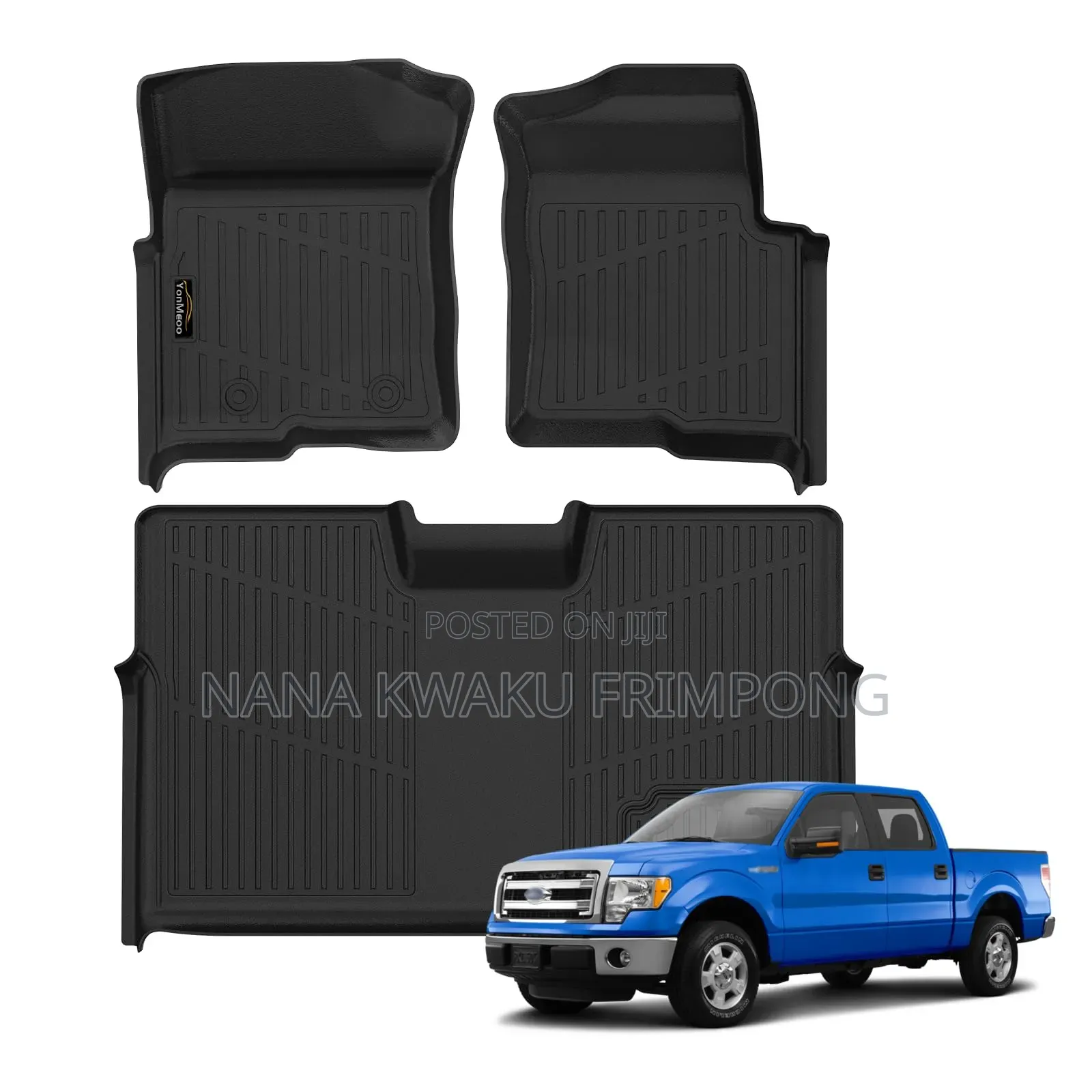 Ford F150 TPE 3D Car Floor Mats Available (2015 to 2024)