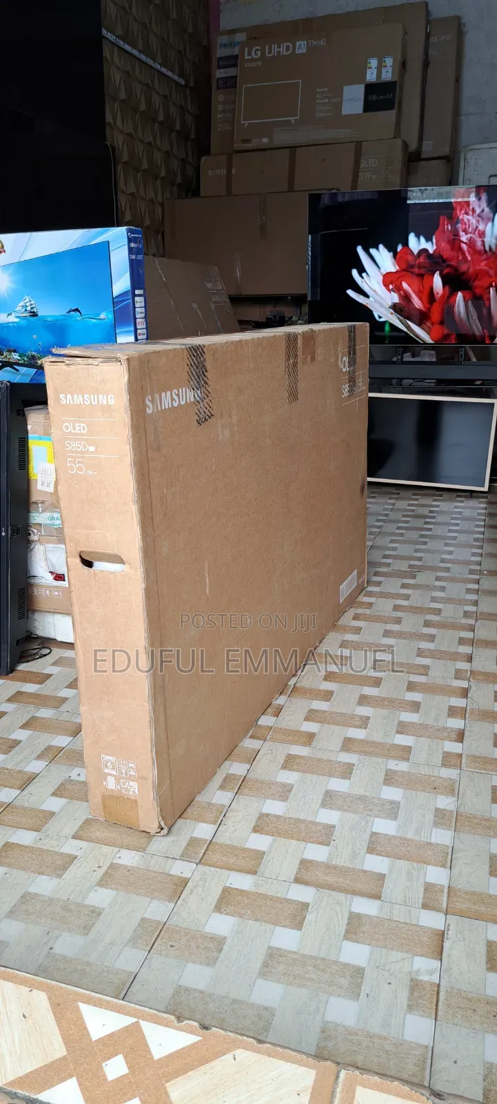 Samsung 55" Class Oled S85d Uhd Smart HDR Ai TV Tizen Os