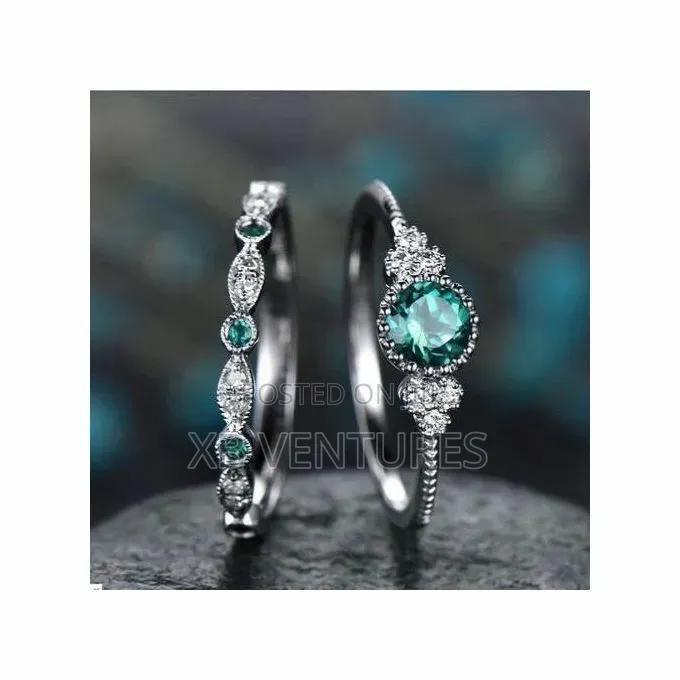 Emerald Wedding Rings