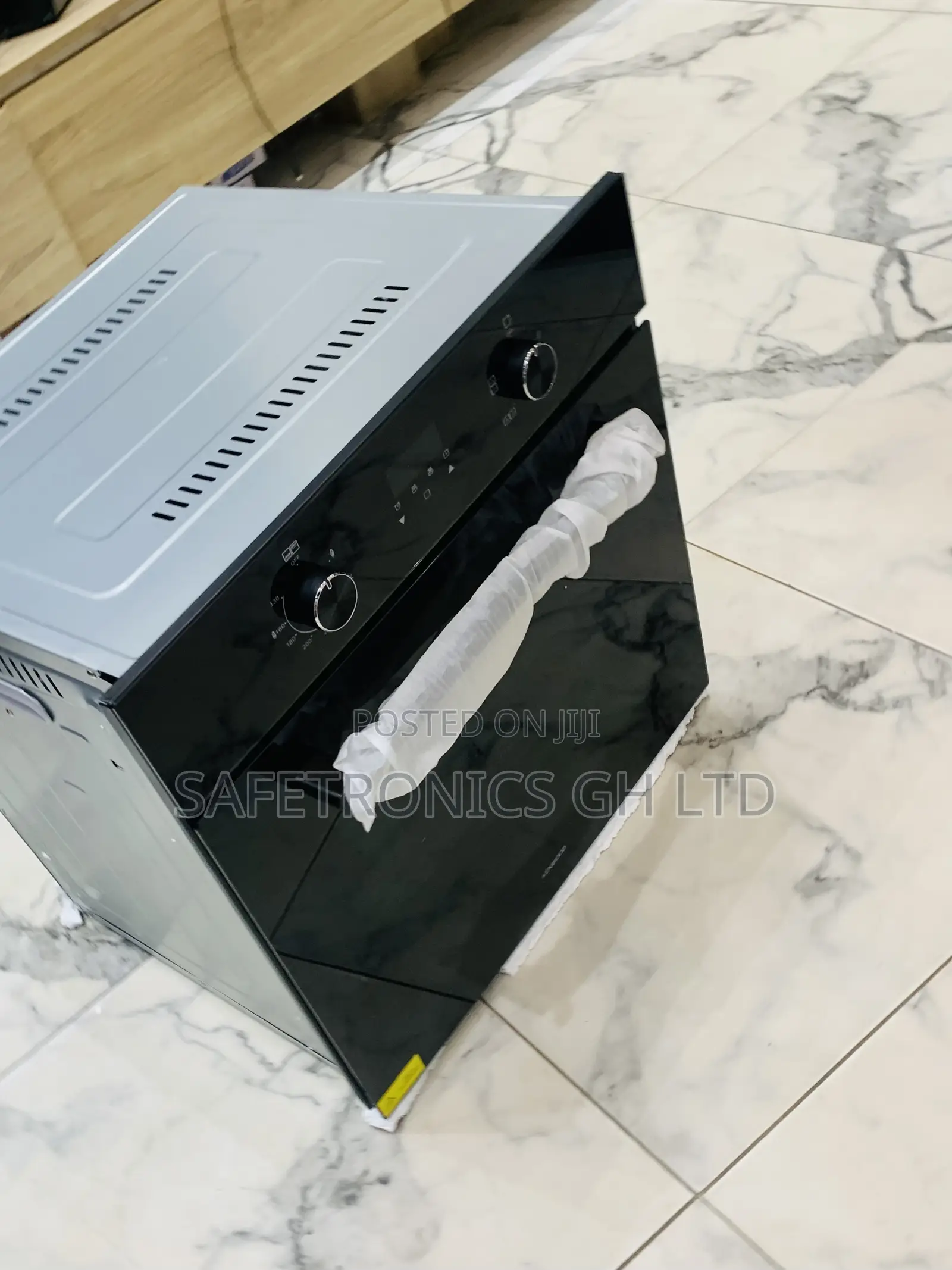Secure Kenwood Electric Ovens Black in-Built