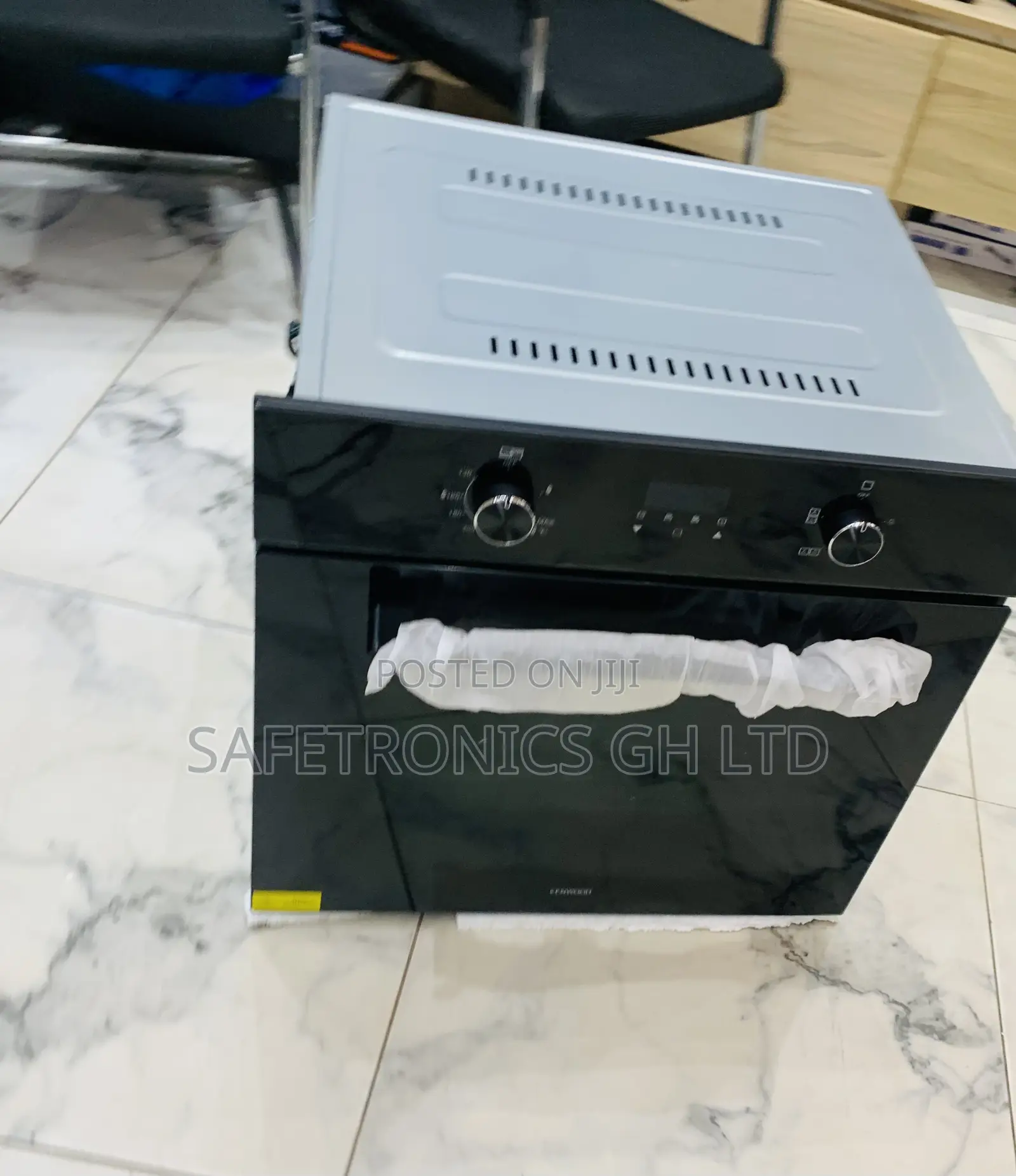 Secure Kenwood Electric Ovens Black in-Built