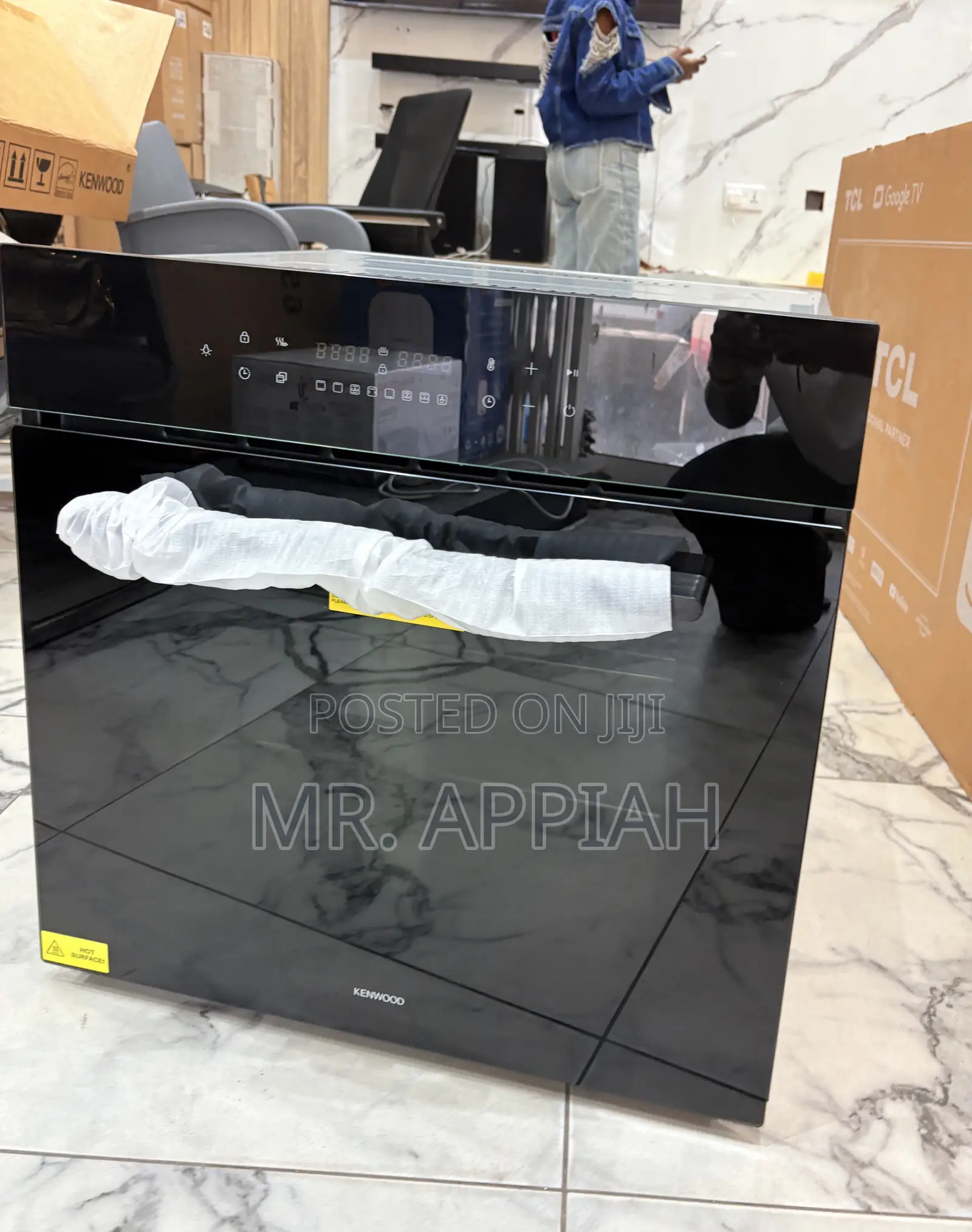 Purchase Sleek Kenwood Built in Oven(Gas Electric)Tempered Glass