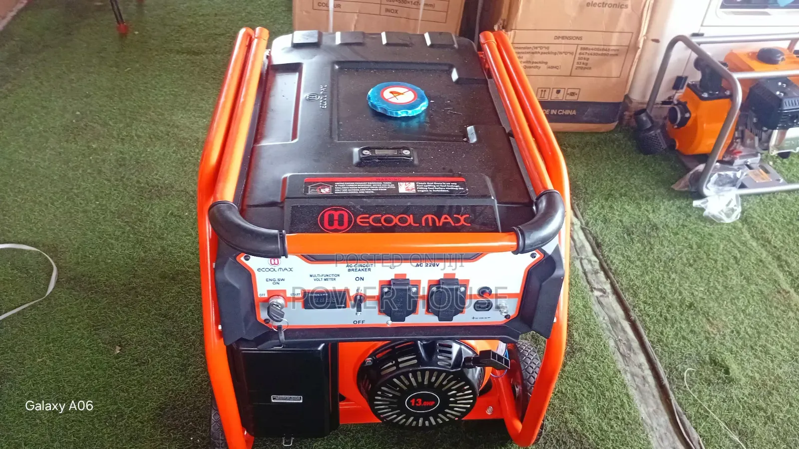 Best Quality ECOOLMAX 12kVA Petrol Generator – Massive Power, Quiet