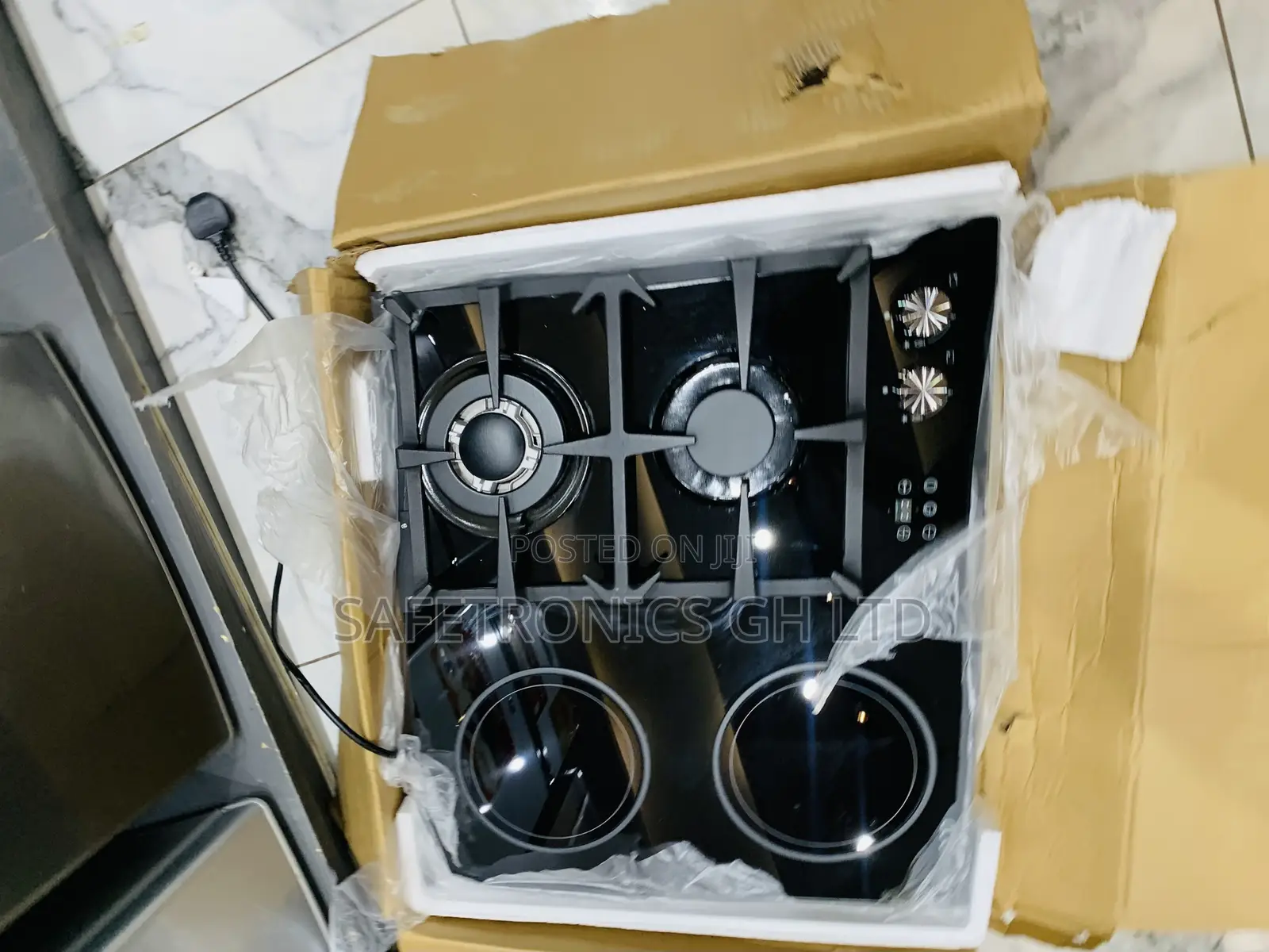 Newly Virtual Kenwood 2 Gas and 2 Electric Hybrid Cooktop