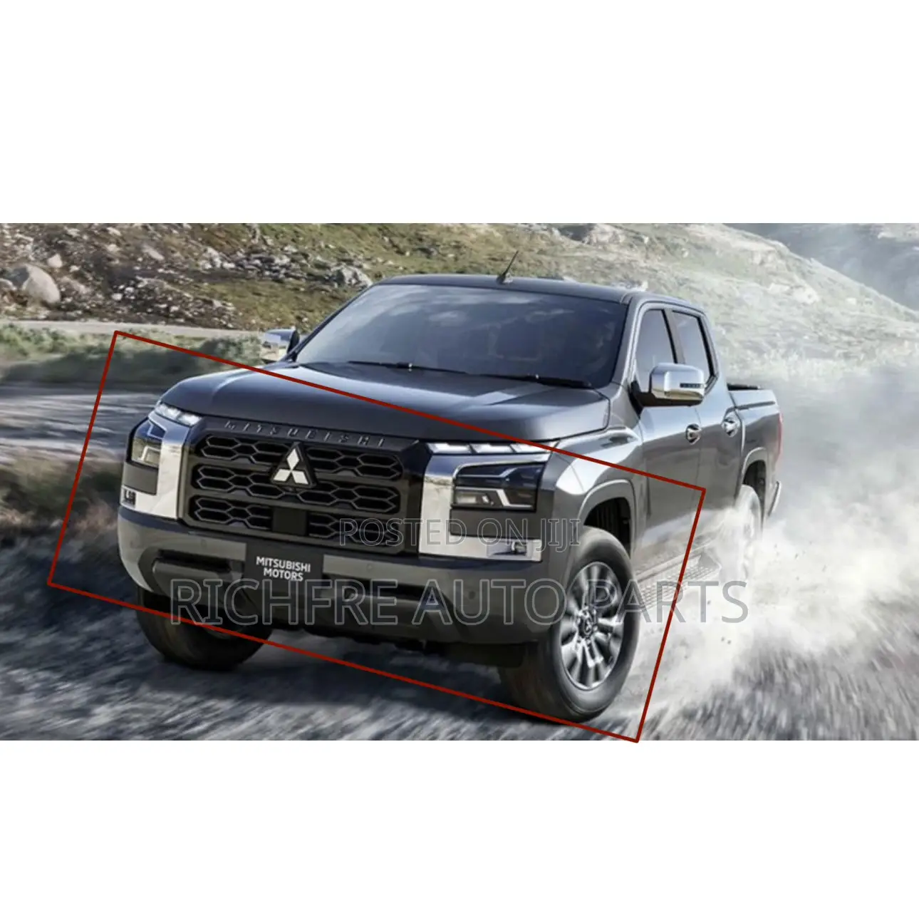 Mitsubishi L200 2023 2024 2025 Front Bumper Complete