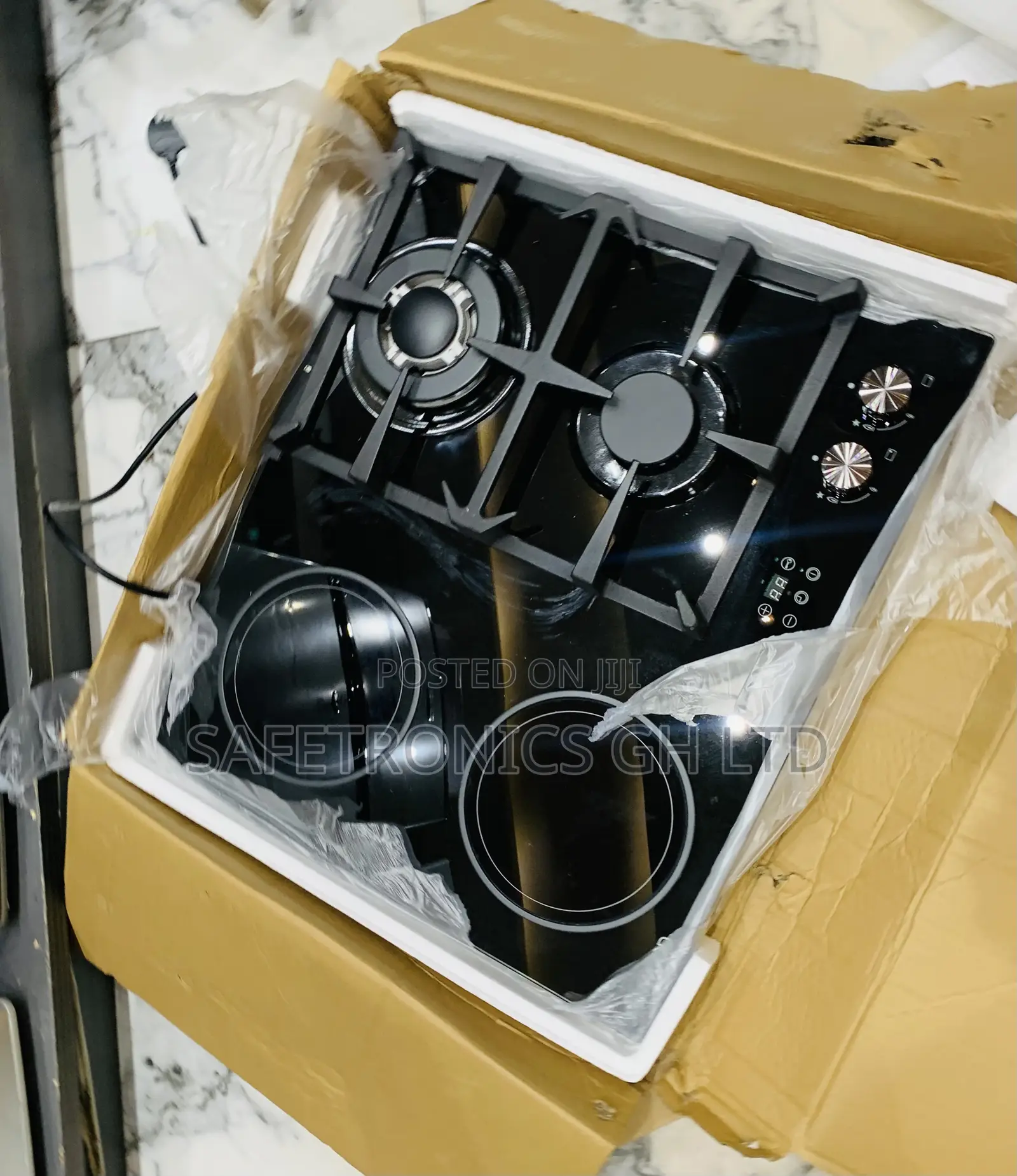 Kindly Check Kenwood 2 Gas and 2 Electric Hybrid Cooktop in-Built