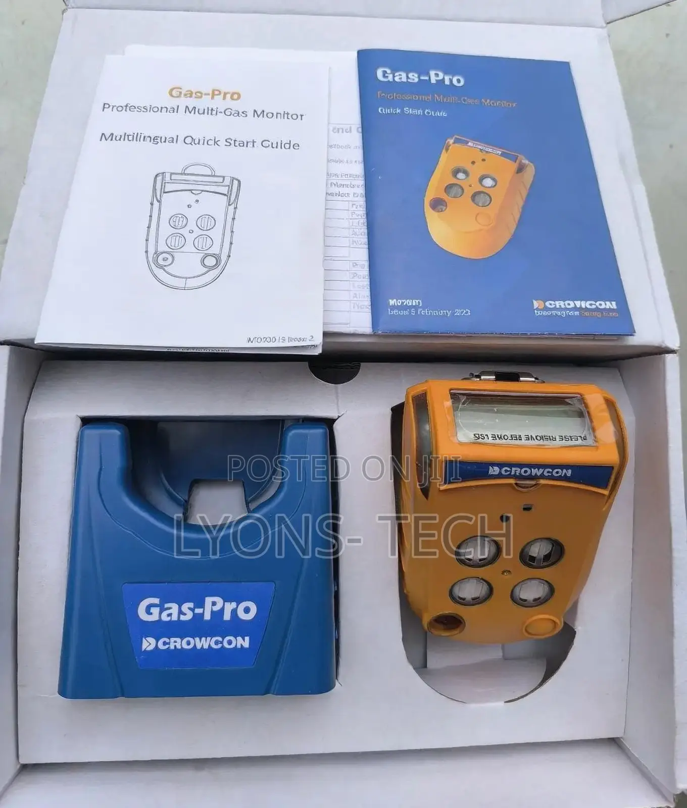 Crowncon Gas-Pro Multi-Gas Confined Space Monitor