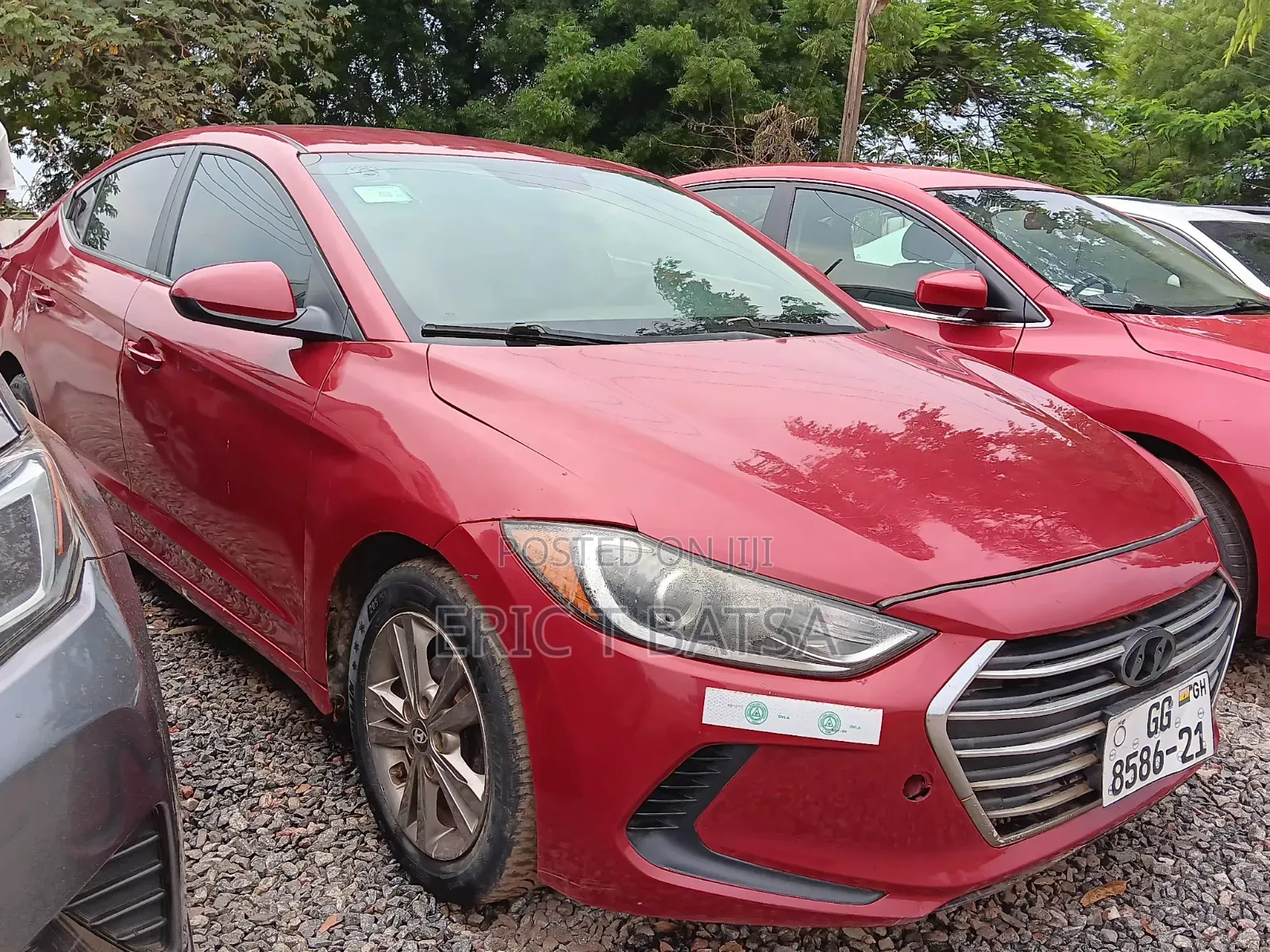 Hyundai Elantra 2017 Red