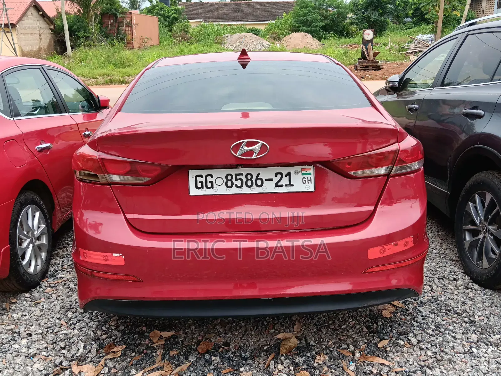 Hyundai Elantra 2017 Red