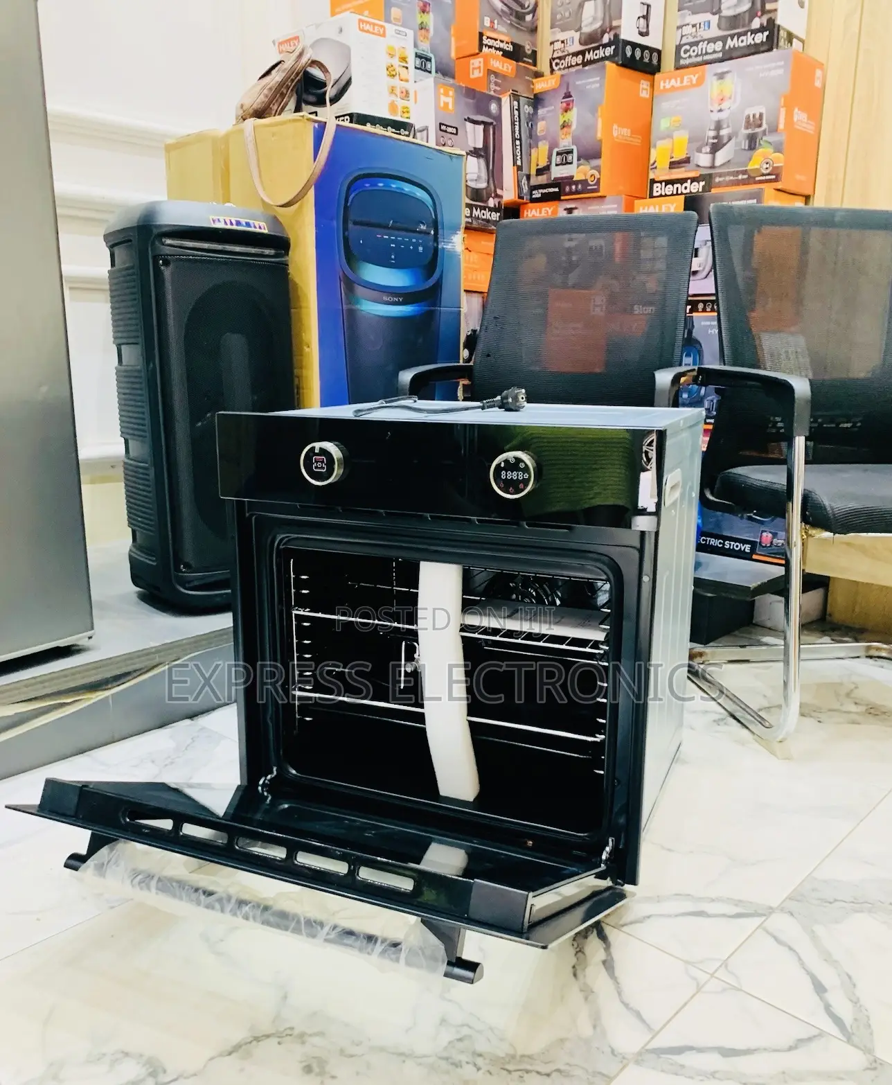 Text Us Fir KS200SS-1 Electric Multifunction Oven - Maxi Cavity