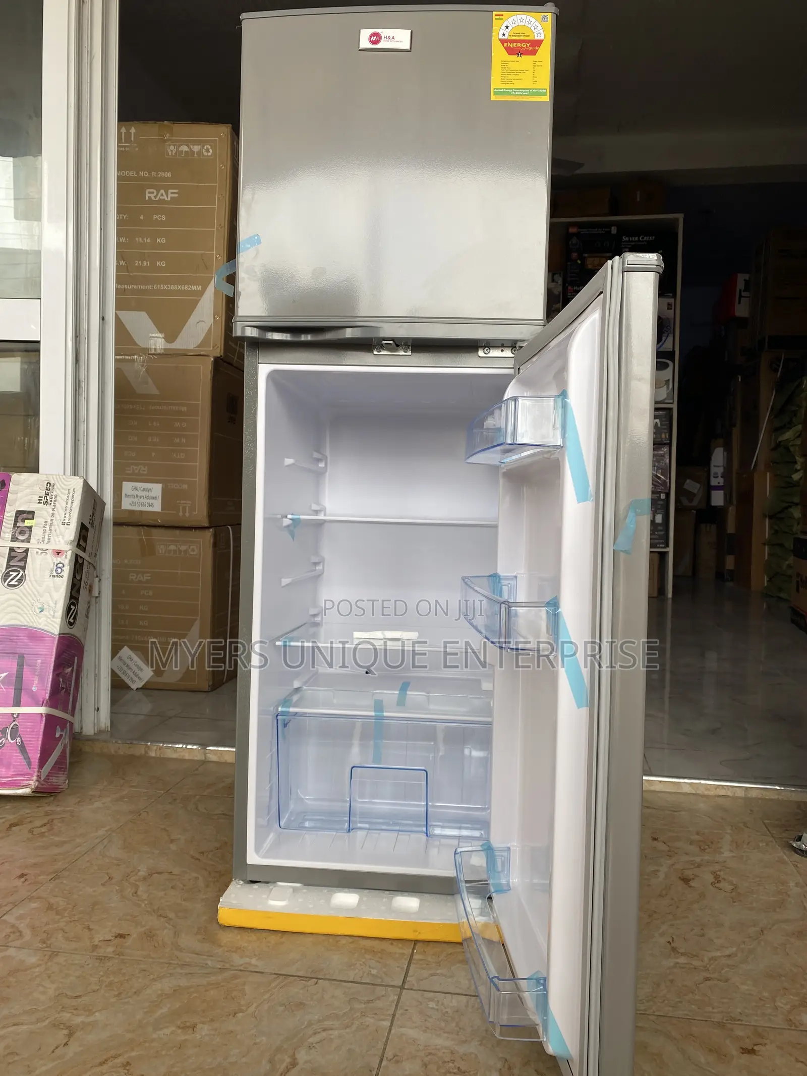 Affordable Double Door Fridge 150 Litre